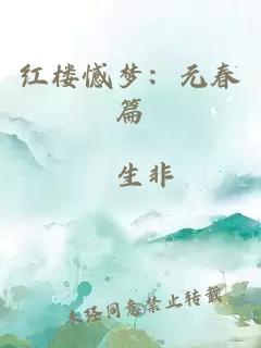 红楼憾梦：元春篇